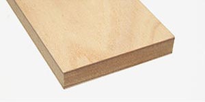 veneered MDF timber