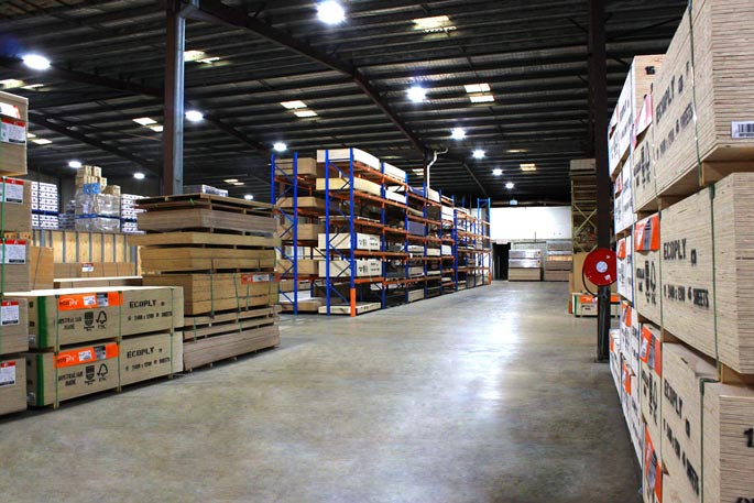 MDF board suppliers warehouse