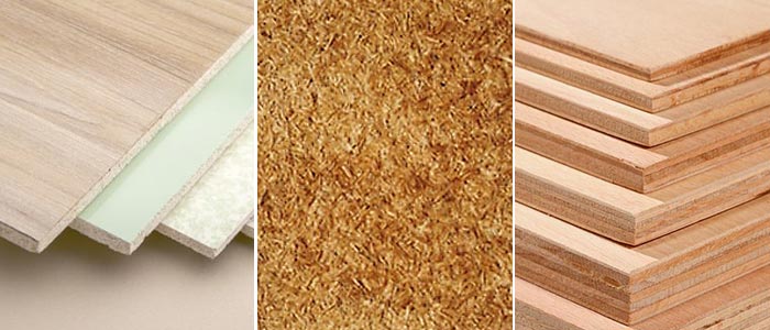 plywood MDF particleboard